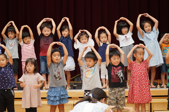 きりん組　4歳児、くま組　5歳児